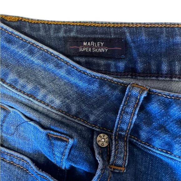Vigoss Marley Super Skinny Jeans Mid Rise Womens Size 27 - Picture 6 of 9